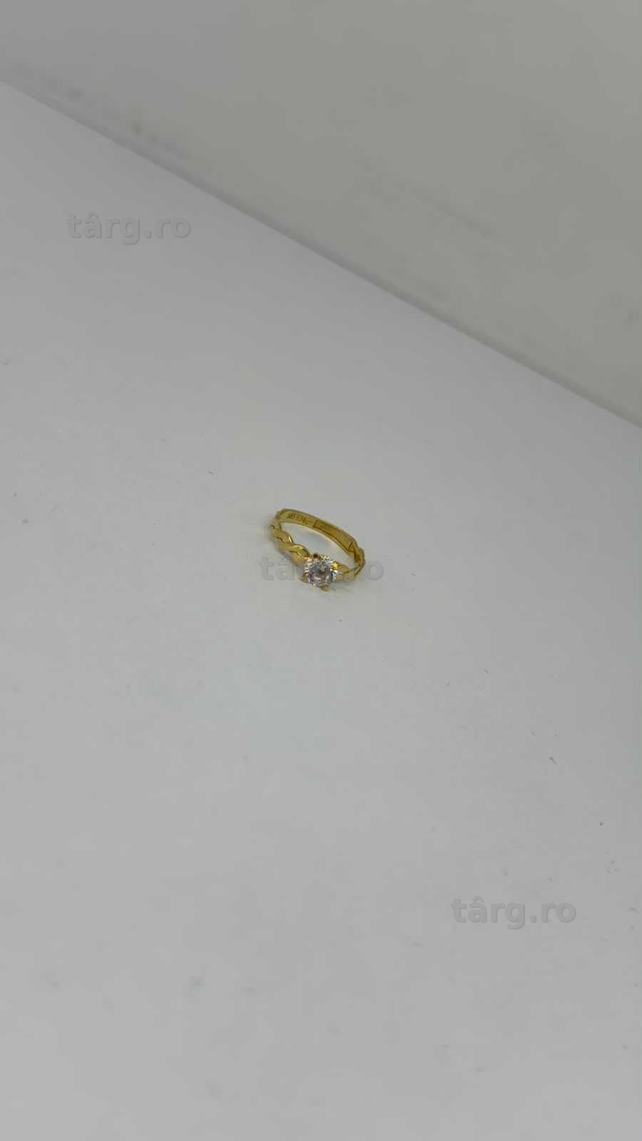 Inel aur 14K 1.13g ( Galata B8886 ) - Garantie 2 ani! 2