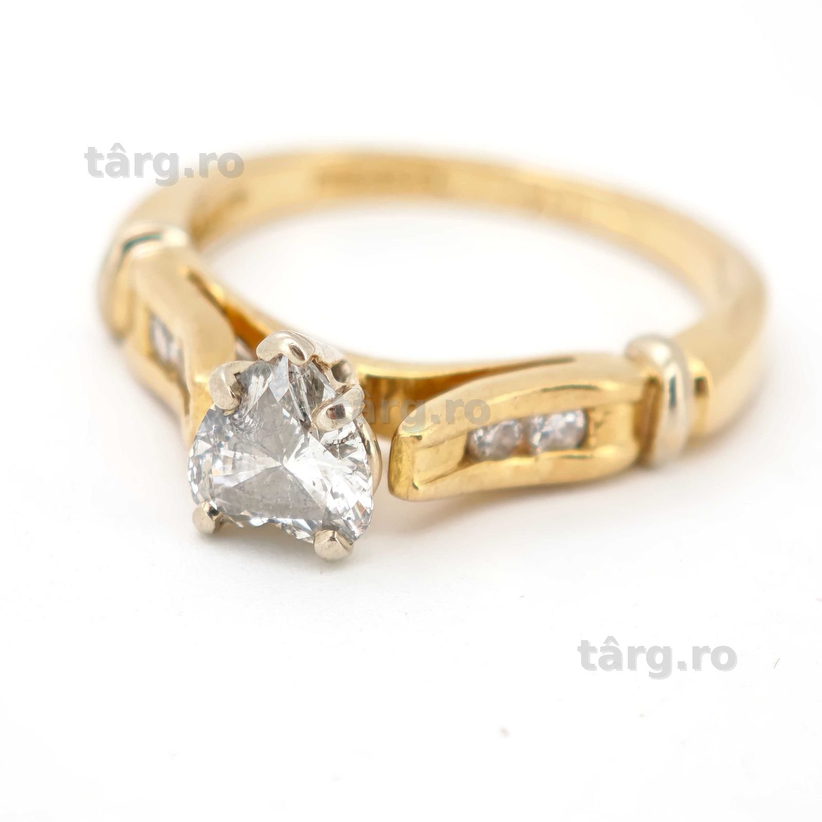 Inel 18k diamante naturale 0.85ct