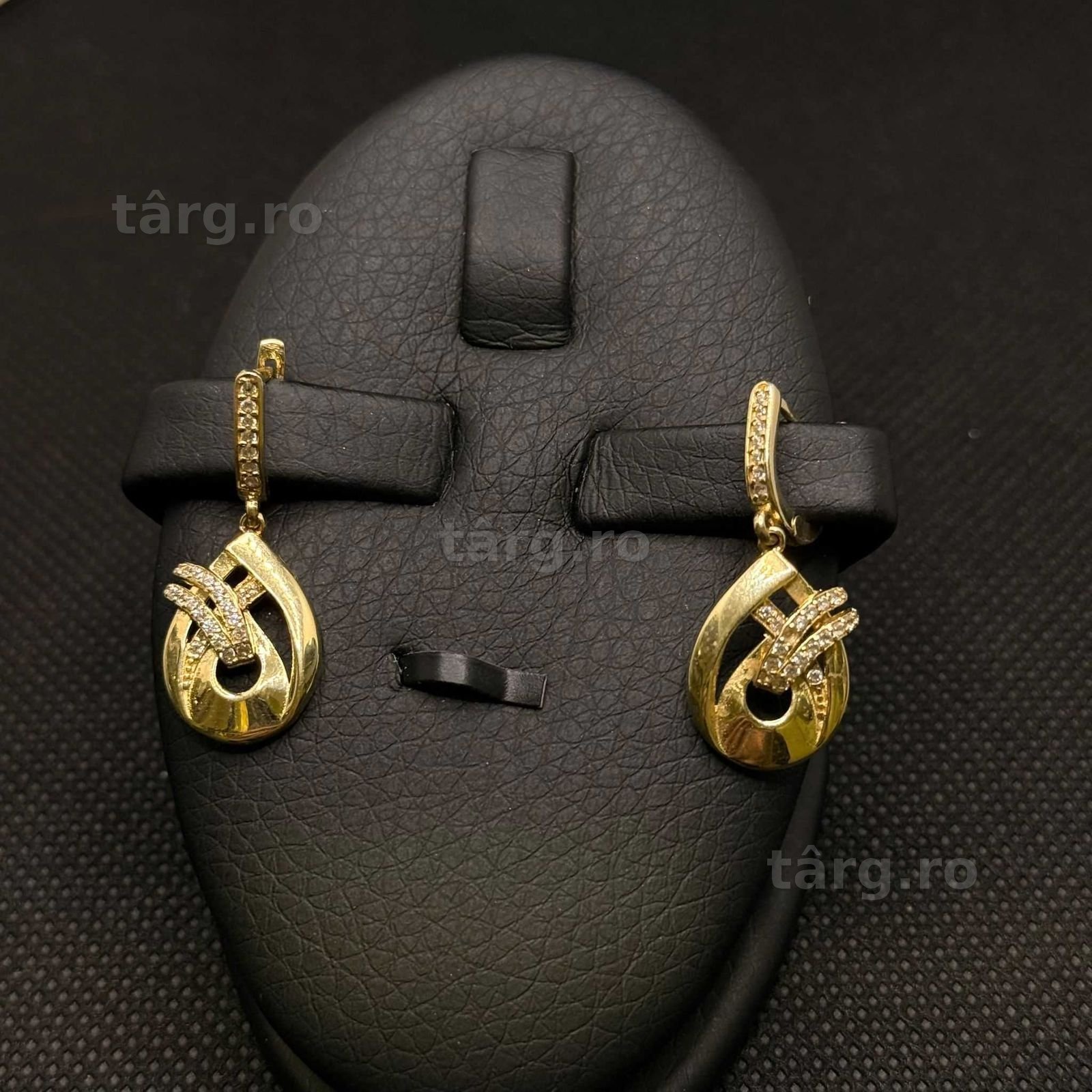 Cercei aur 14K 4.55g (AG15 Gara 1 B33349.3) Garantie 2 ani! 3