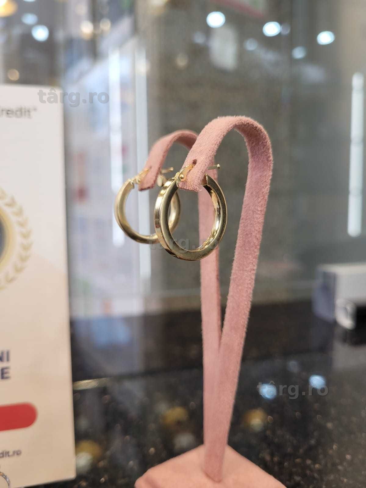 Cercei aur 14k 1.90g (Iulius Mall)(B-56) Garantie 2 ani! 2