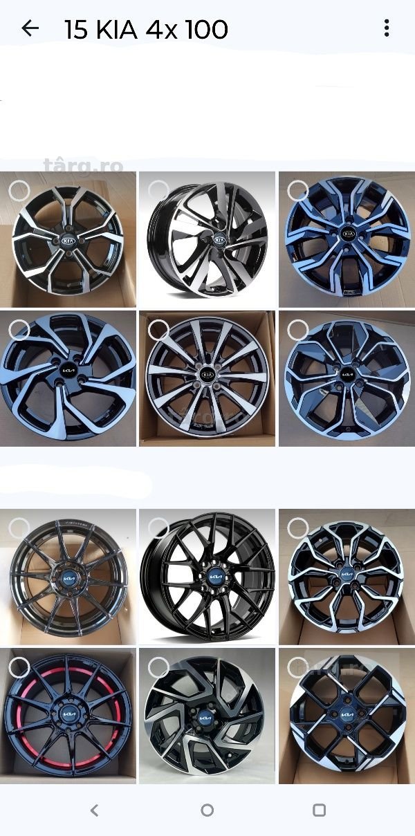 Jante 4x100 R15 Kia Stonic Rio Picanto Sephia Shuma