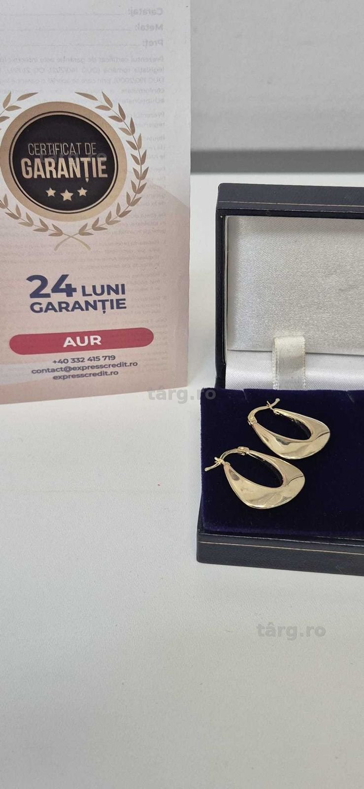 (AG46) Cercei aur 14K B.4626.2