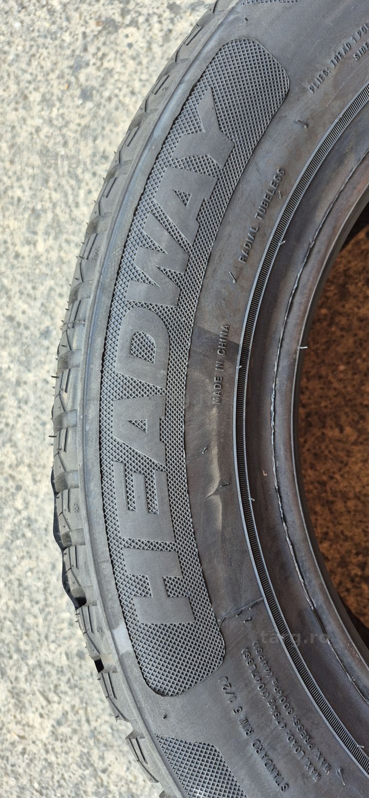 4 anvelope M+S noi Headway 185/60/14,dot 2025.Pretul este pe bucata. 4