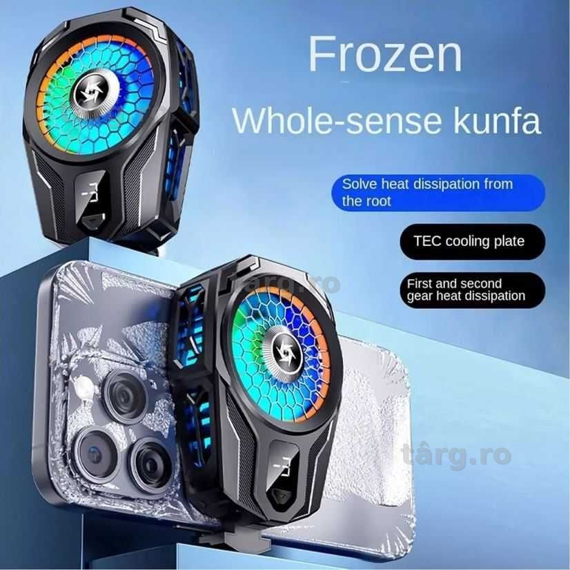 Cooler Gamepad Portabil pentru Telefon,Doua Ventilatoare,Racire Rapida 4