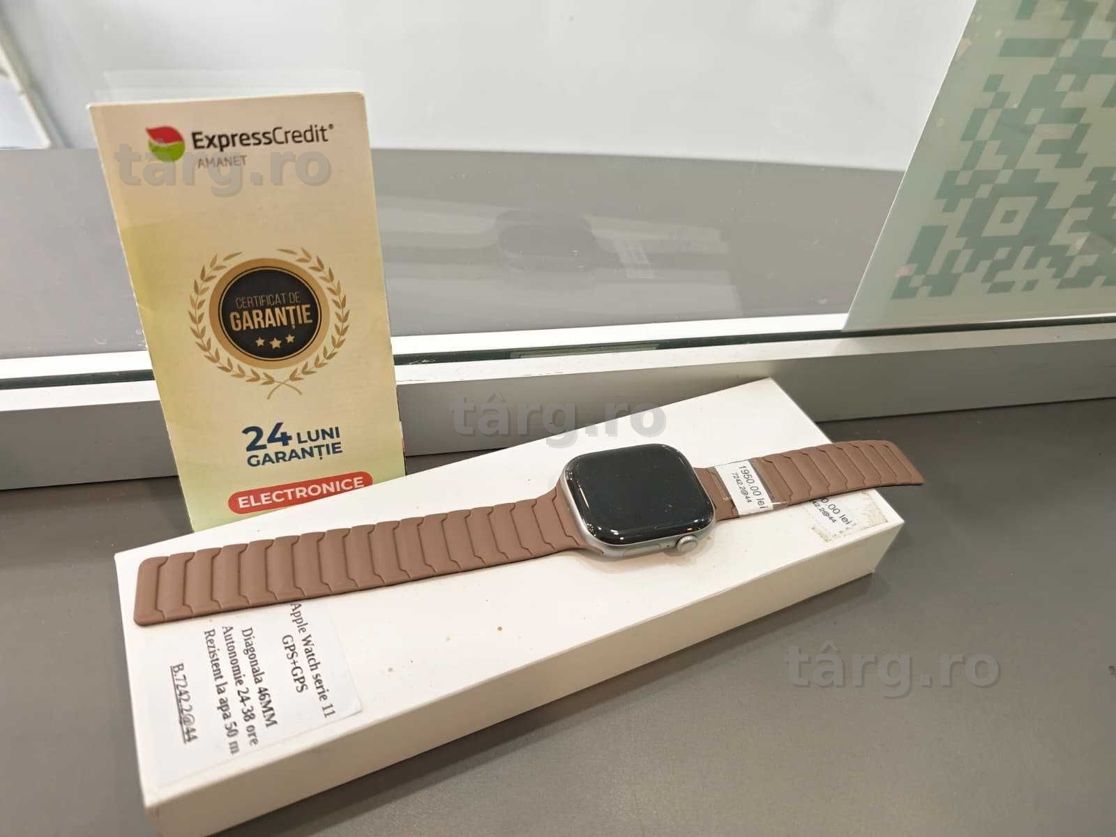 AppleWatch Seriea 11 GPS+Cellular 46mm (Ag44 B7242.2) - Garantie 2 ani!