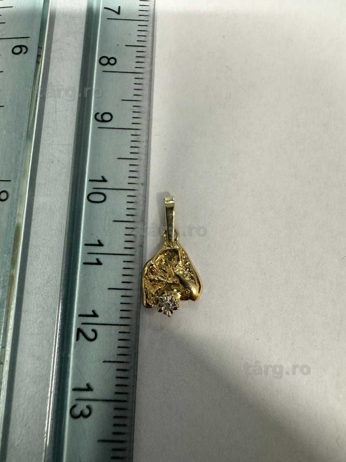 Medalion din aur 14k (69716.3/ 10 Pacurari1) garantie 2ani! 5
