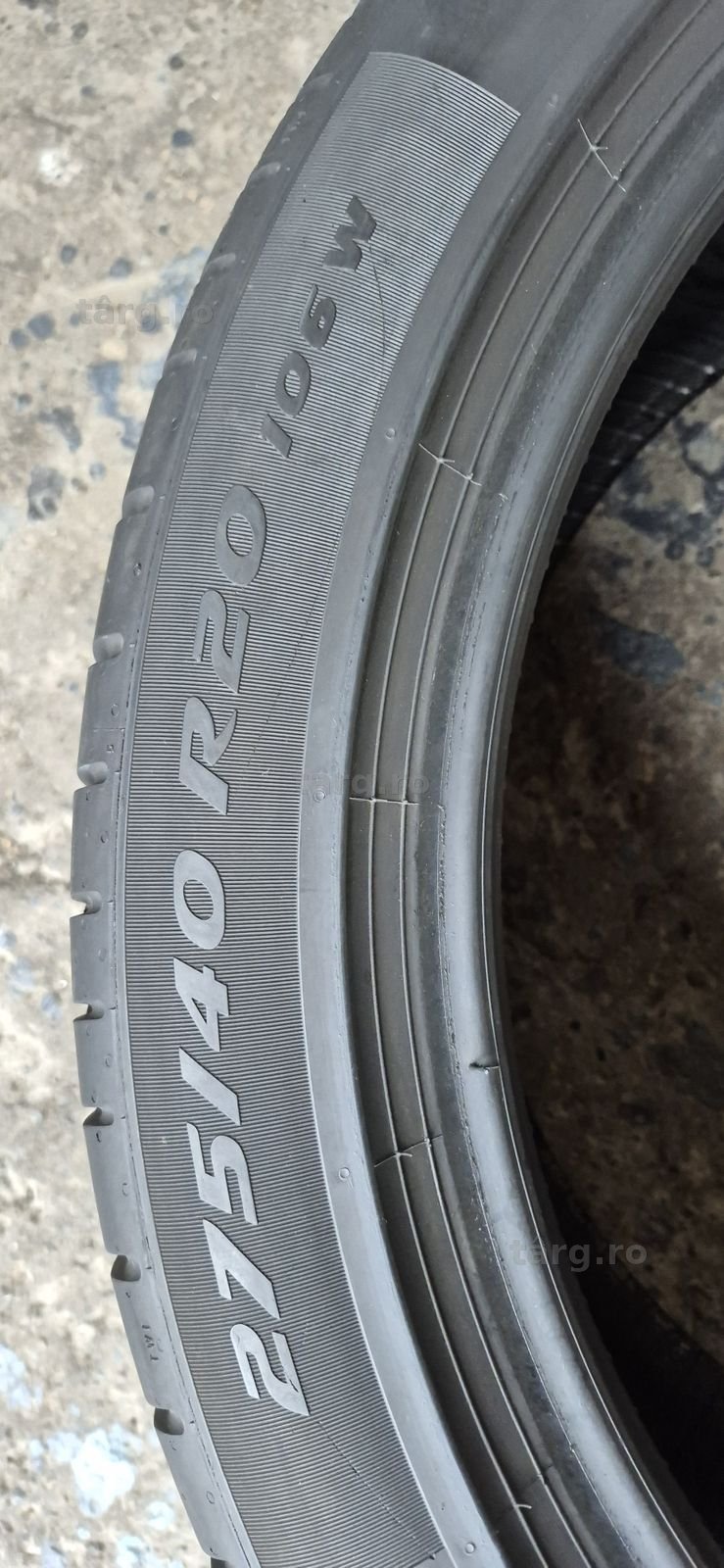 4 anvelope vara Pirelli 275/40/20.Pretul este pe bucata. 6