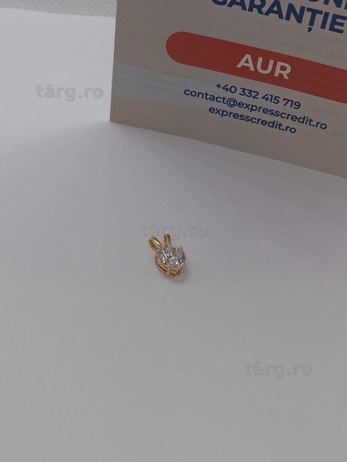 Pandantiv Aur 18K 0,75g (Ag4 Dacia B.51340) Garantie 2 ani 3