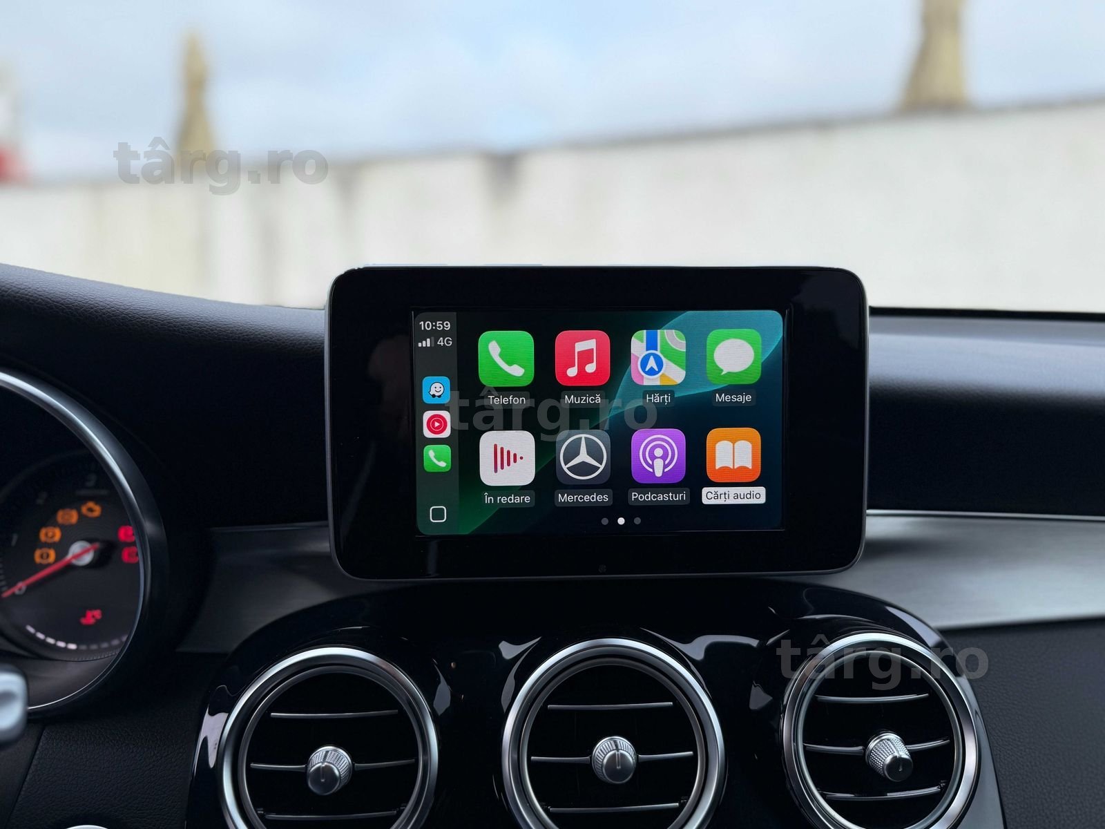 Activare Apple CarPlay Android Auto Mercedes C Class W205 GLC X253