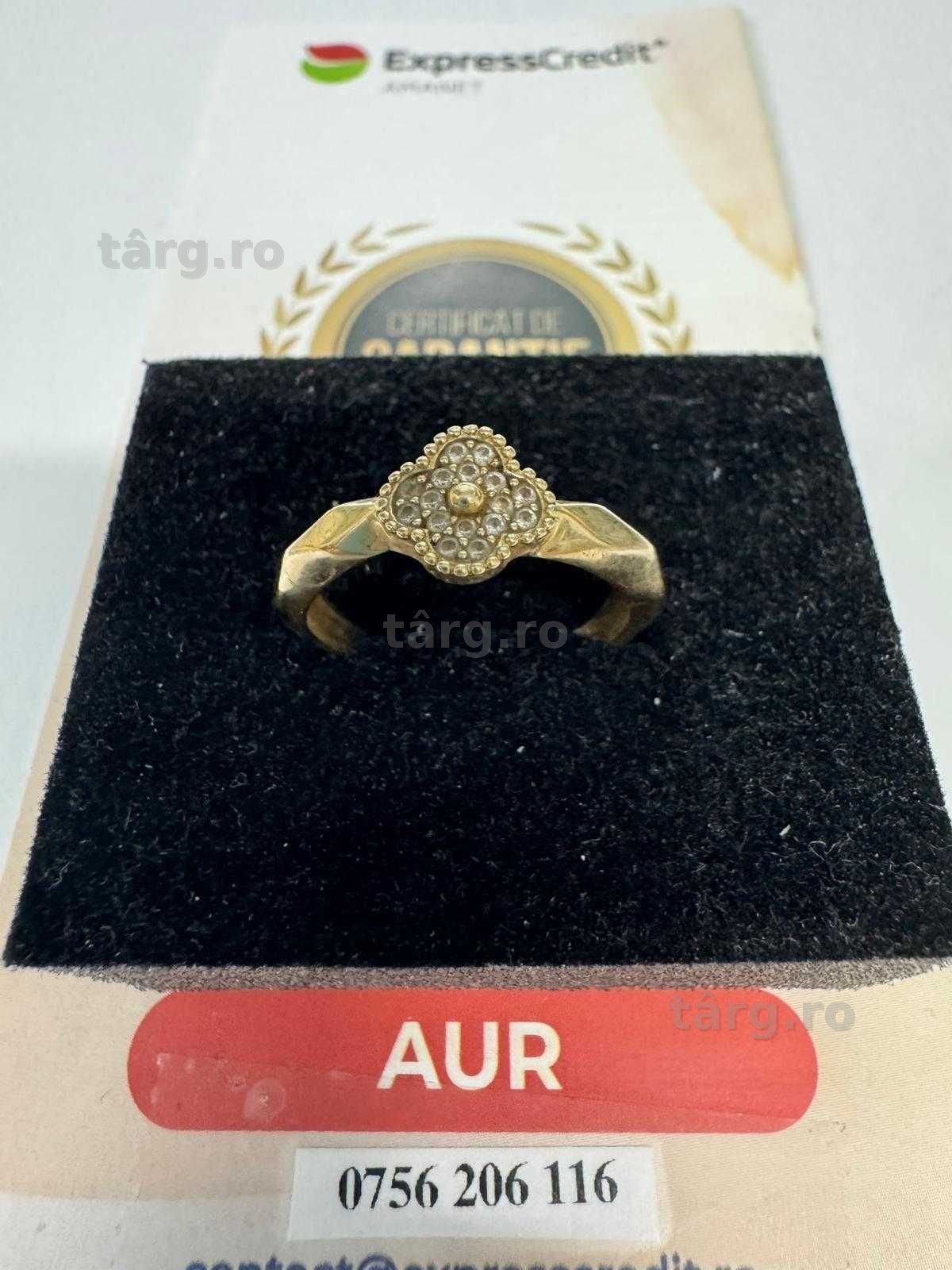 Inel din aur 14k (69460.1/ 10 Pacurari 1) Garantie 2 ani! 2