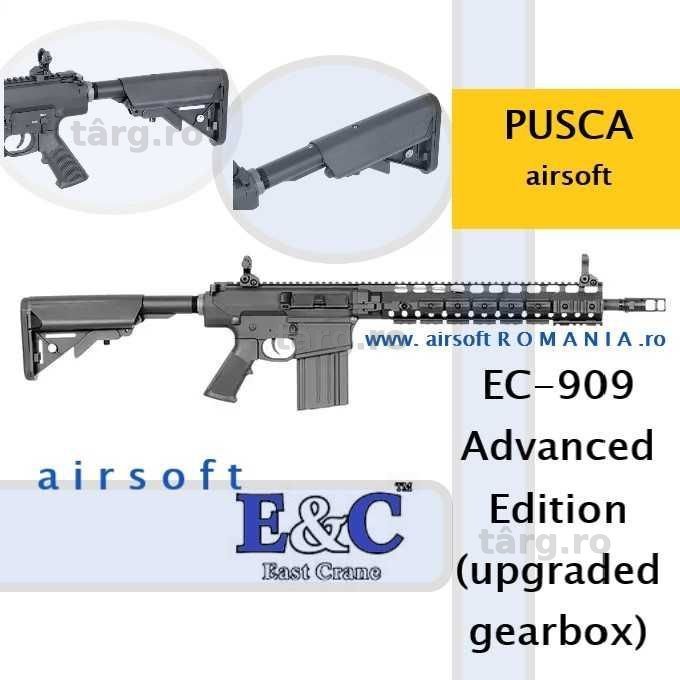 Pusca E&C Putere Mare Advanced Edition Upgraded gearboxbaterie LIPO