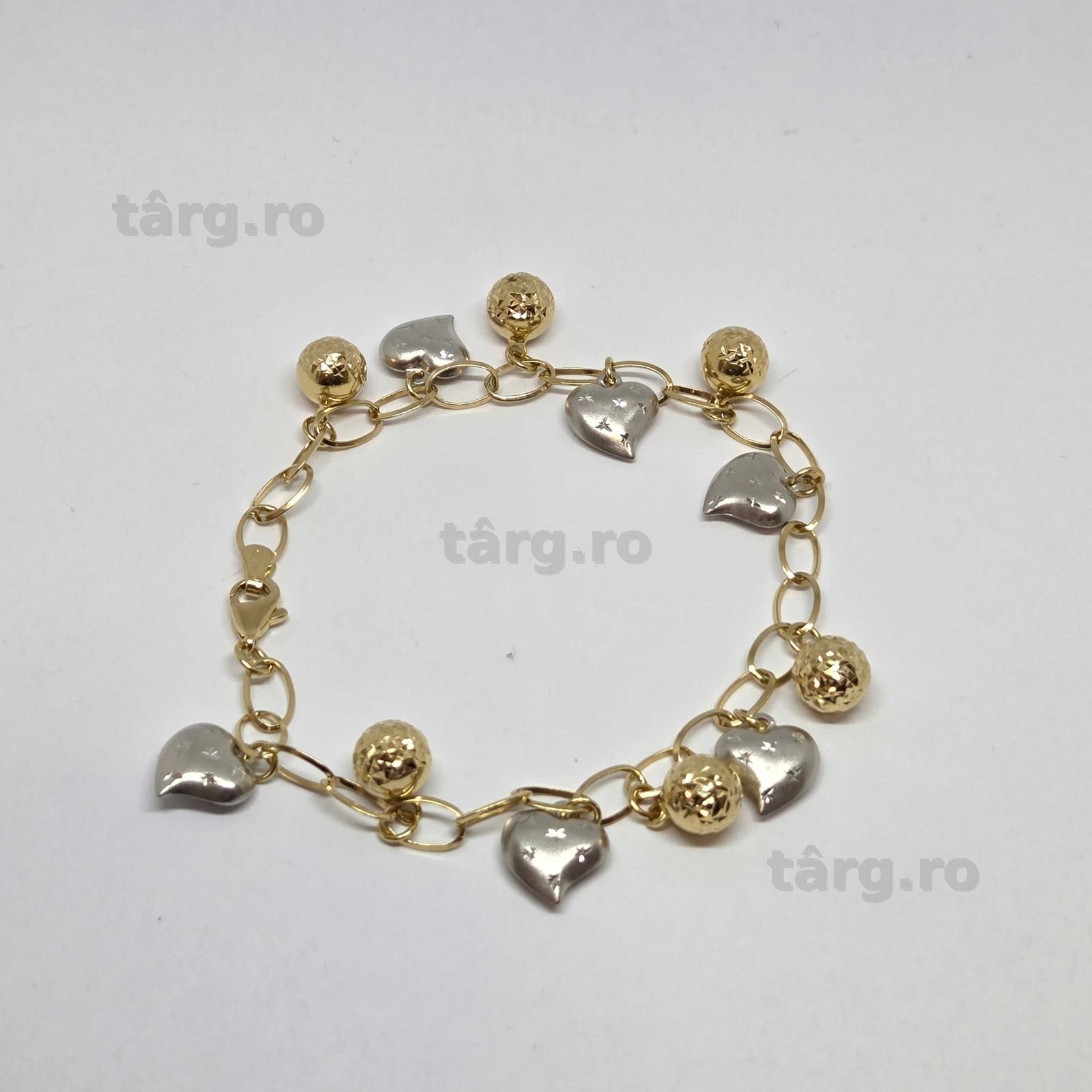 Bratara Aur 14K 9.25g (Ag1 Alexandru B54362.74) Garantie 2 Ani!