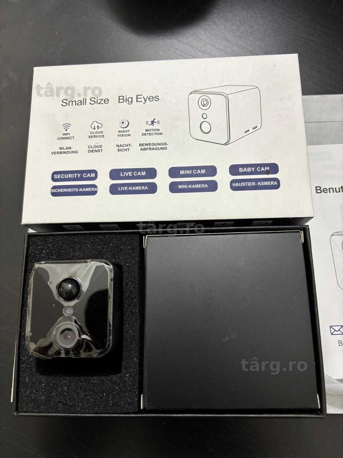 Javiscam  Cameră de securitate wireless pentru interior