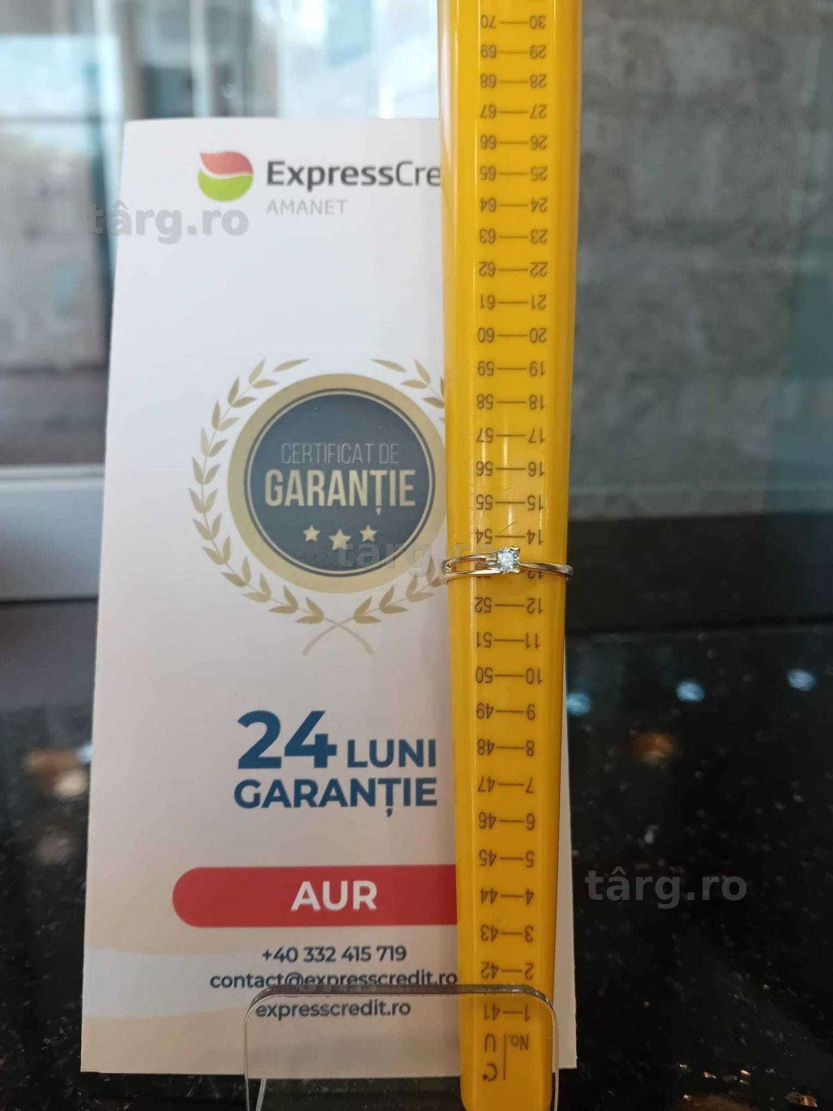 Inel aur 18k 1.90g 13/53 (Iulius Mall)(B-516.2) Garantie 2 ani!