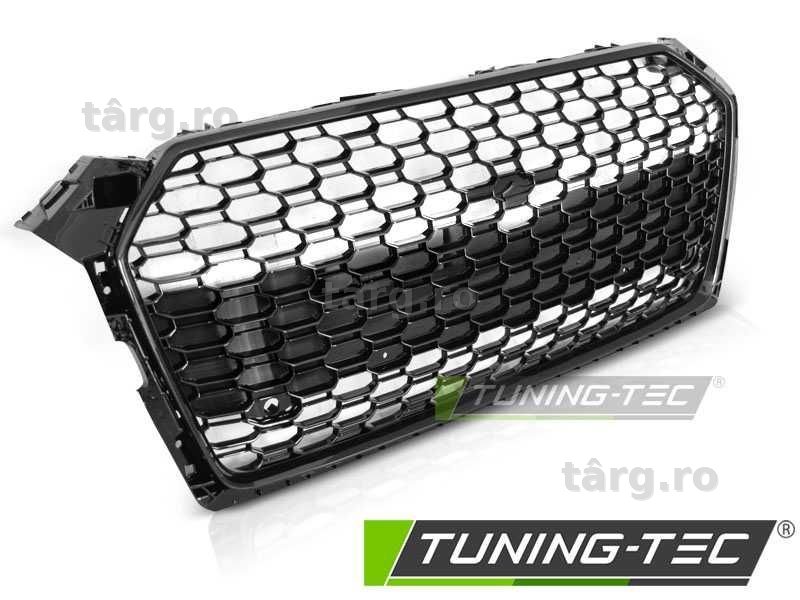 GRILA Sport potrivit AUDI A5 16-19 Negru Lucios