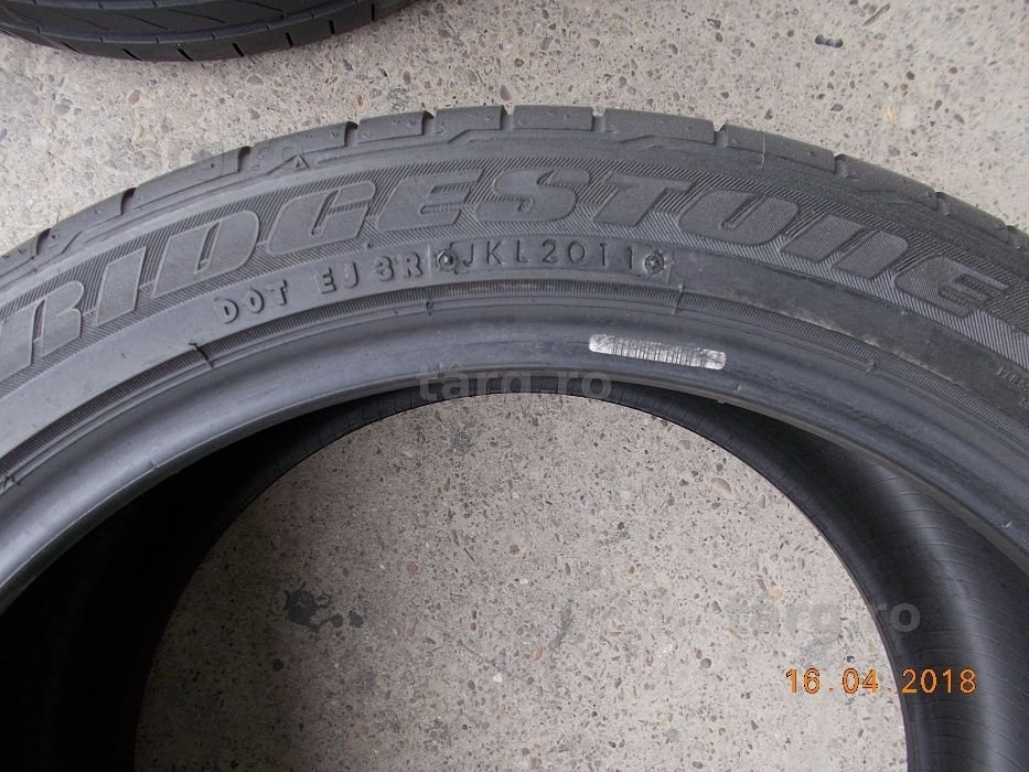 2 anvelope vara 285 35 19 bridgestone  profil 5,8 mm 3