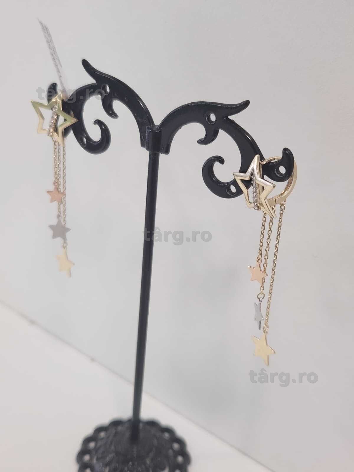 Cercei aur, 14k, 3.2g (b 68773.2 Ag2 Tudor) 3