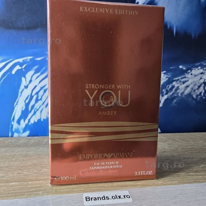 Promotie: Armani - Stronger with you AMBER 100ml edp