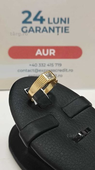 Inel aur 18K 2.40gr (AG24 Harlau B.45255.2) - Garantie 2 ani 2