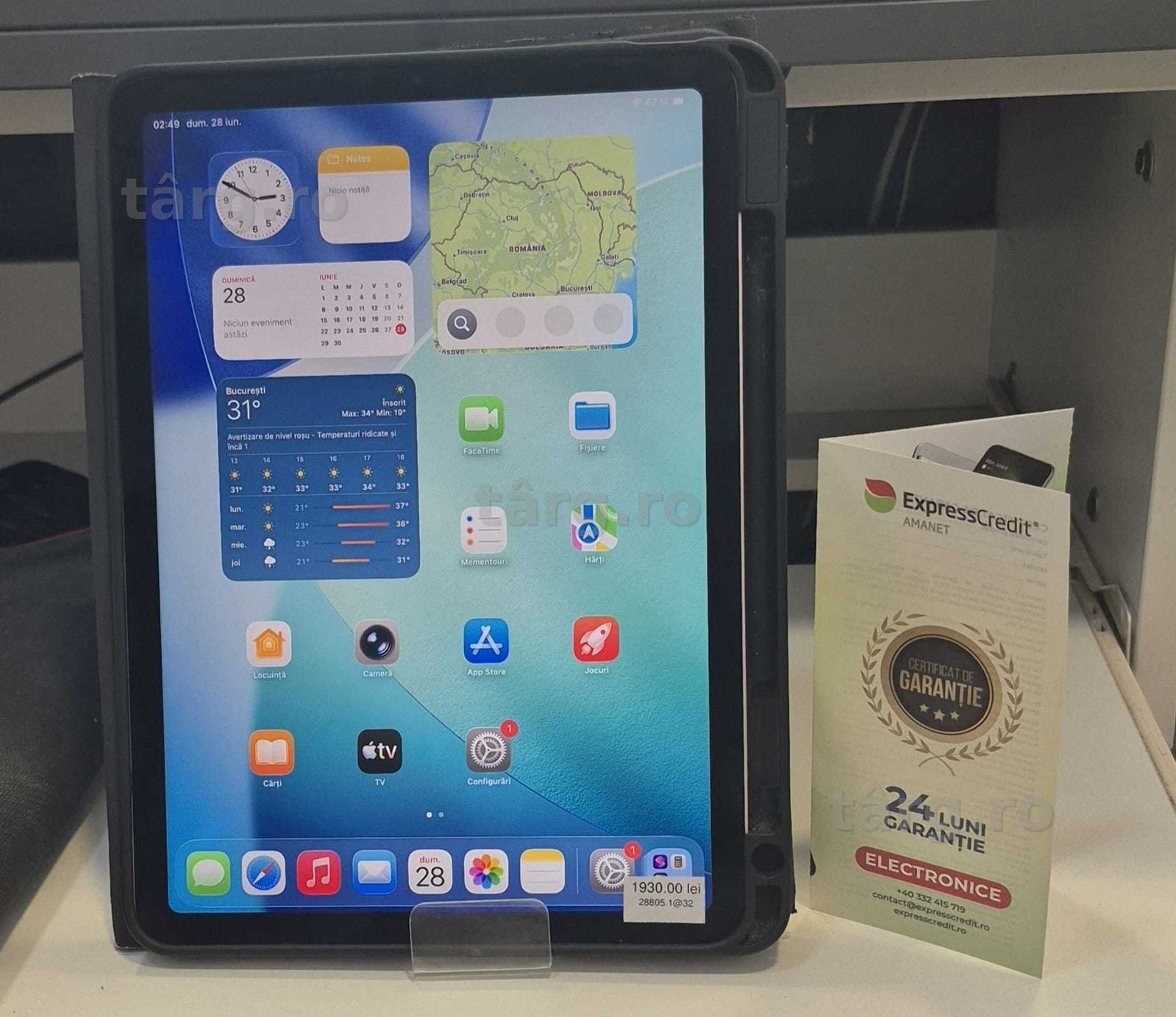 Tableta Apple iPad Air 5 (AG32 B28805.1) 2 ANI GARANTIE!