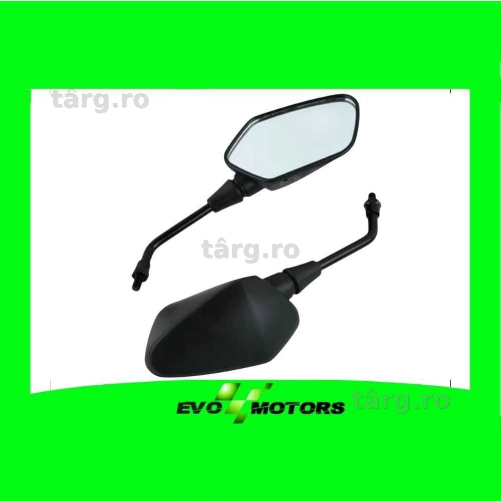 Set oglinzi moto 10MM Suzuki Yamaha Kawasaki Honda Cruiser Chopper ATV