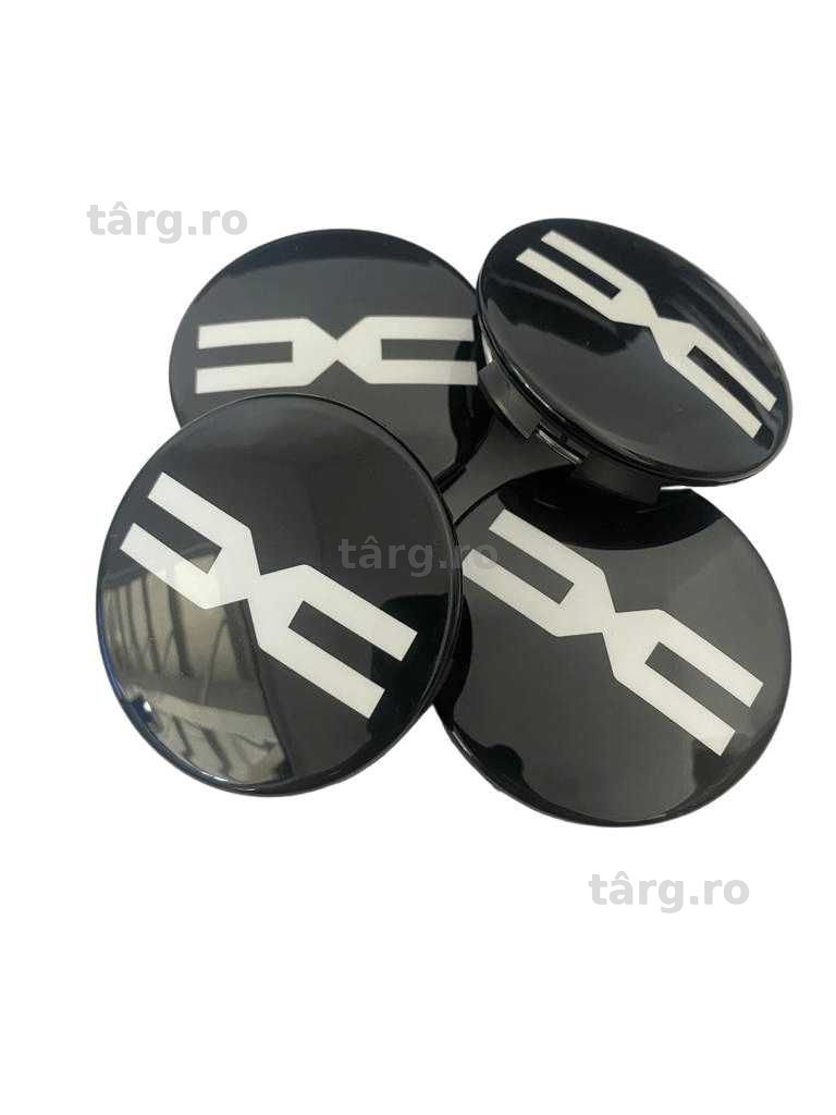 Capace Roti Sigle Embleme Jante DACIA Logo NOU 60mm / 56mm Exterior