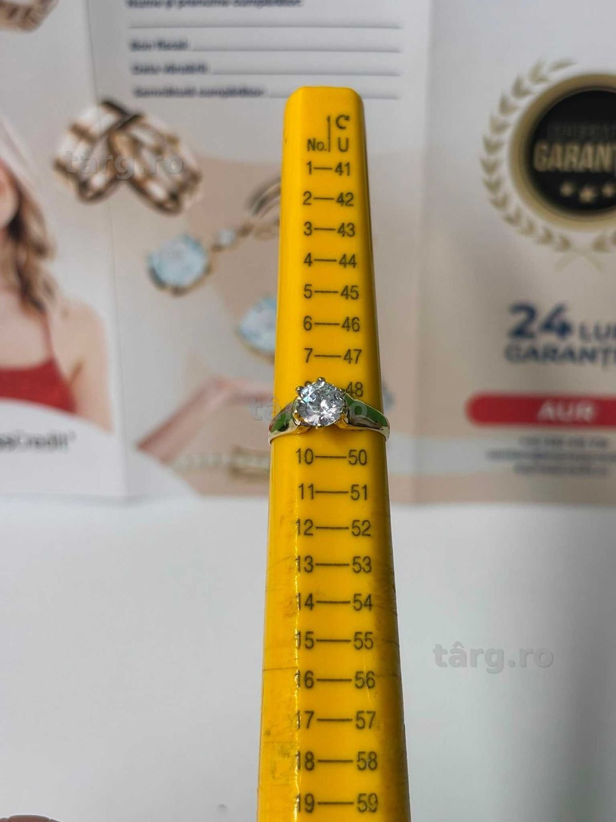 Inel aur 14k 1.69g (B.61391.2-Tatarasi) Garantie 2 ani-695 lei 3