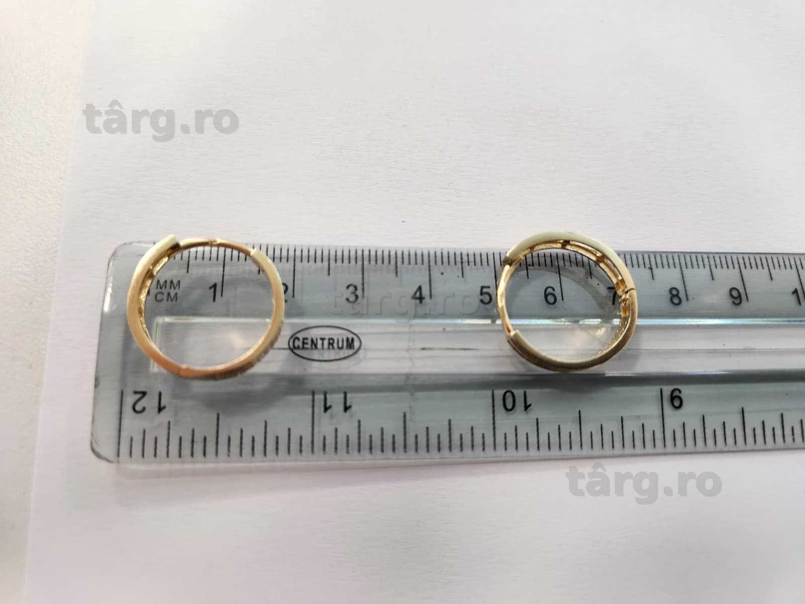 Cercei aur, 14k, 4.08g (b 68665.2 Ag2 Tudor) 2