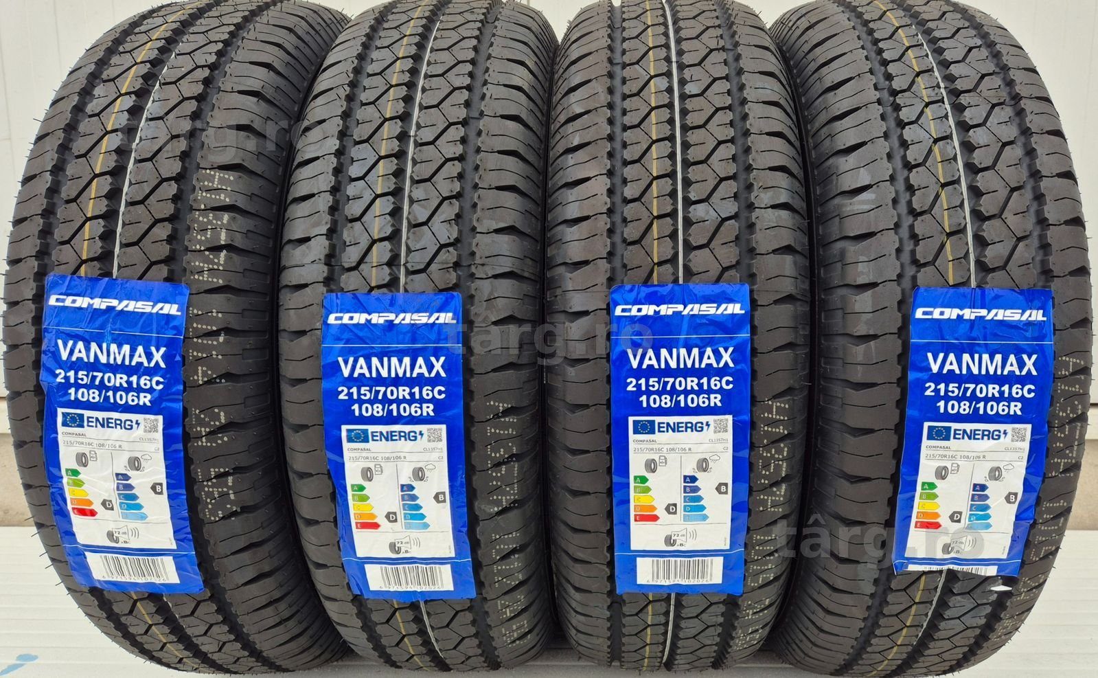 215/70 R16C, 108R, COMPASAL VanMax , Anvelope de vara M+S