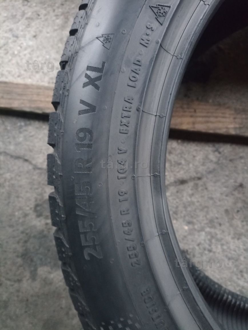 4 anvelope de iarna Continental 255/45 R19 dot 3921 4