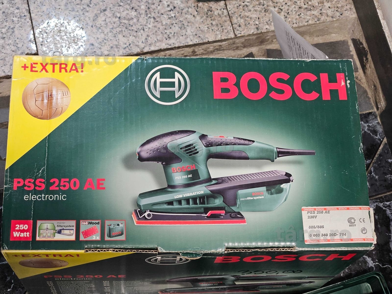 Hope Amanet P10/Masina de slefuit Bosch PSS 250 AE - NOU - 2