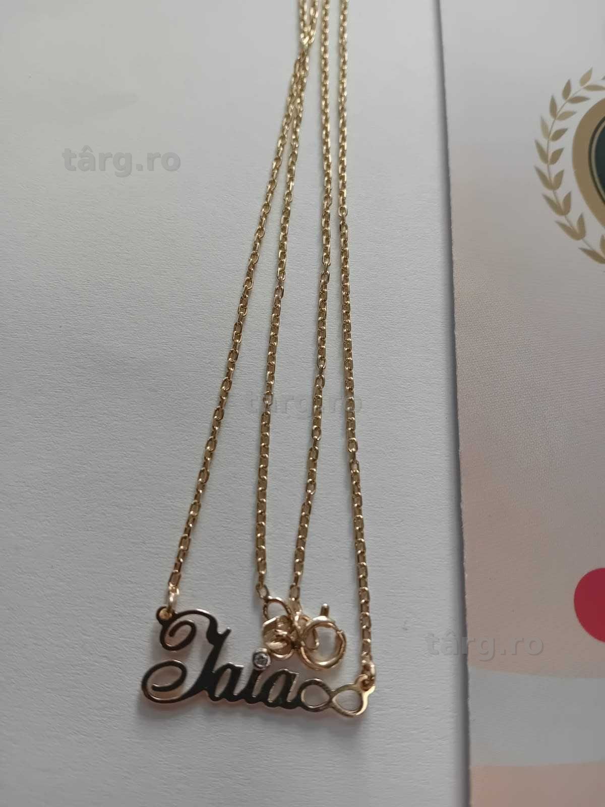 (AG33) Lant Aur 14K / Garantie 2 Ani. 2