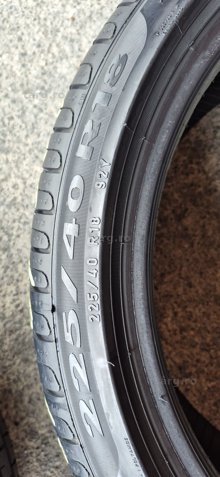 2 anvelope vara runflat noi Pirelli 225/40/18,dot 2021.Pretul este pe bucata. 5