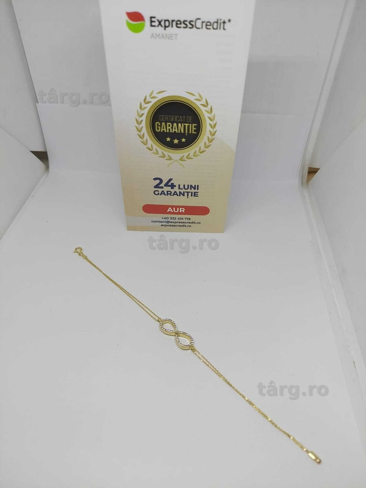 Bratara aur 14k 2.84gr [35153.1/30 Pacurari 2] Garantie 2 ani! 2