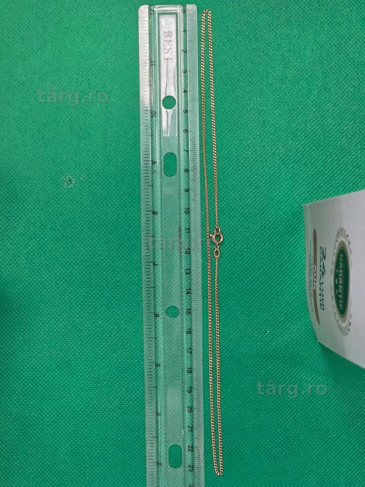Lant aur 14K 3.30g [Ag45 Bacau1 B.35040.9.35] 2