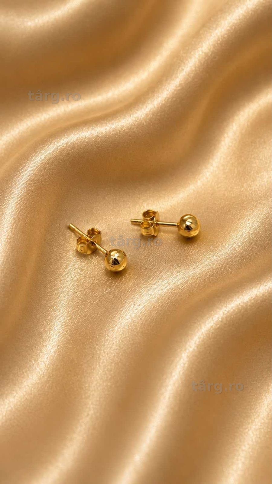 Cercei aur 14K 0.81g ( Galata B8807 ) - Garantie 2 ani!