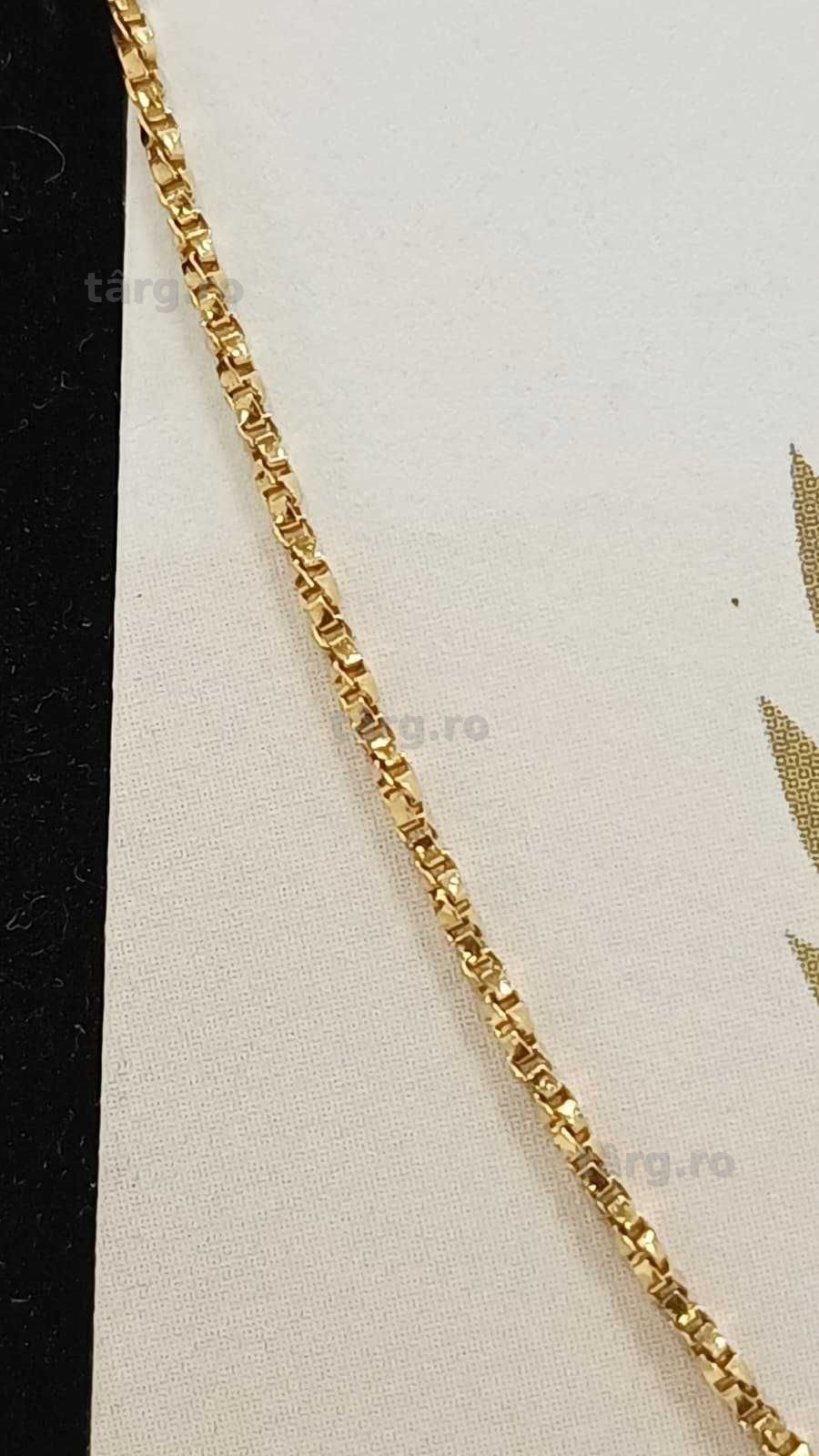 [AG24 Harlau B.45743.1] Lant aur 18k 3.46gr - Garantie 2 ani! 2