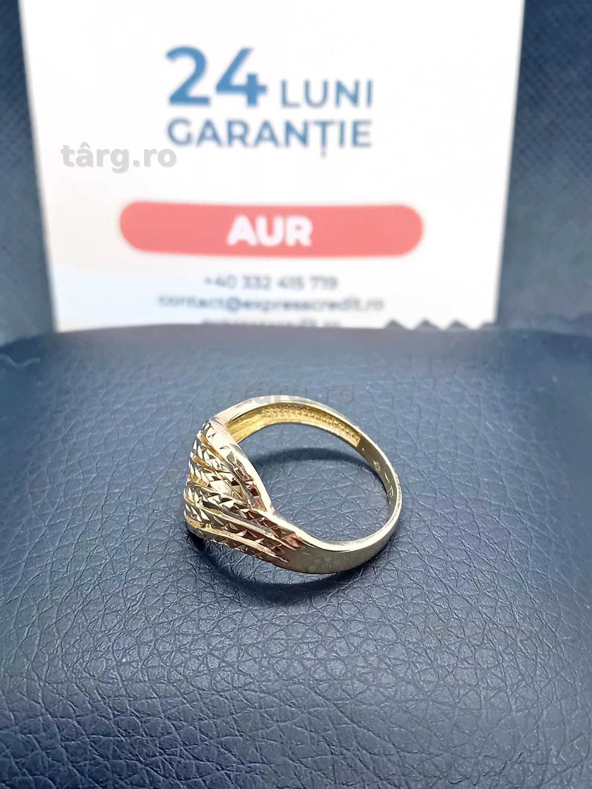 Inel aur 14k 2.43g (B.25517 AG31 Barboi) Garantie 2 ani! 2