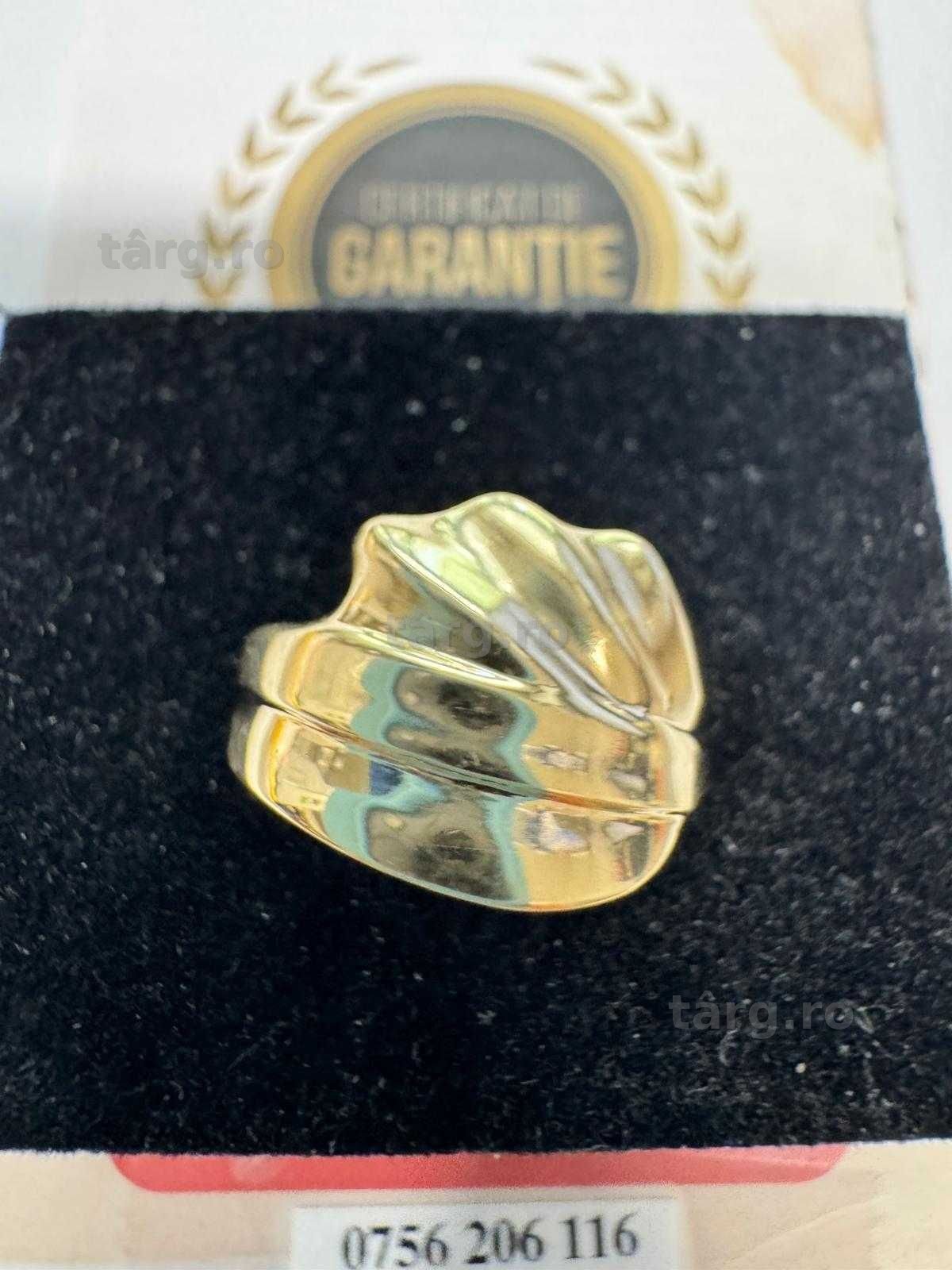 Inel din aur 14k (70068.2/ 10 Pacurari 1) garantie 2 ani! 3