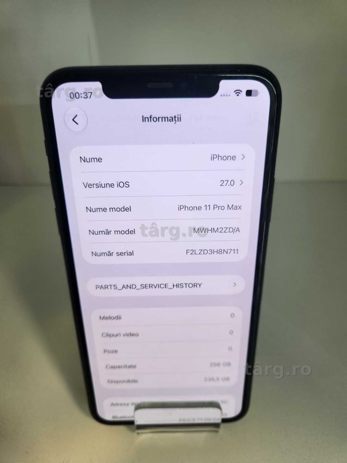 Apple iPhone 11 Pro Max 256 GB (Ag8 Tudor/B75231) – Garantie 2 Ani! 4