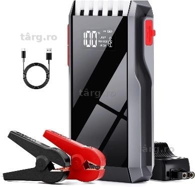 Robot Auto Pornire Portabil, Redresor Cu  Acumulator De 800 mAh,12V