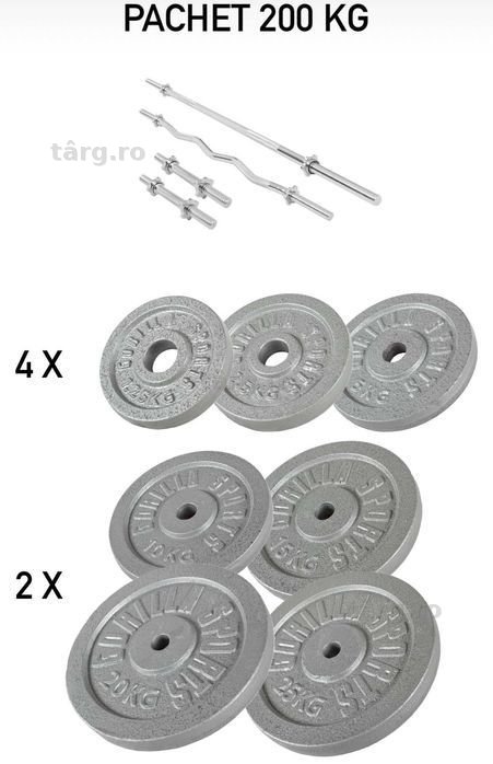 Set complet fier 200 kg