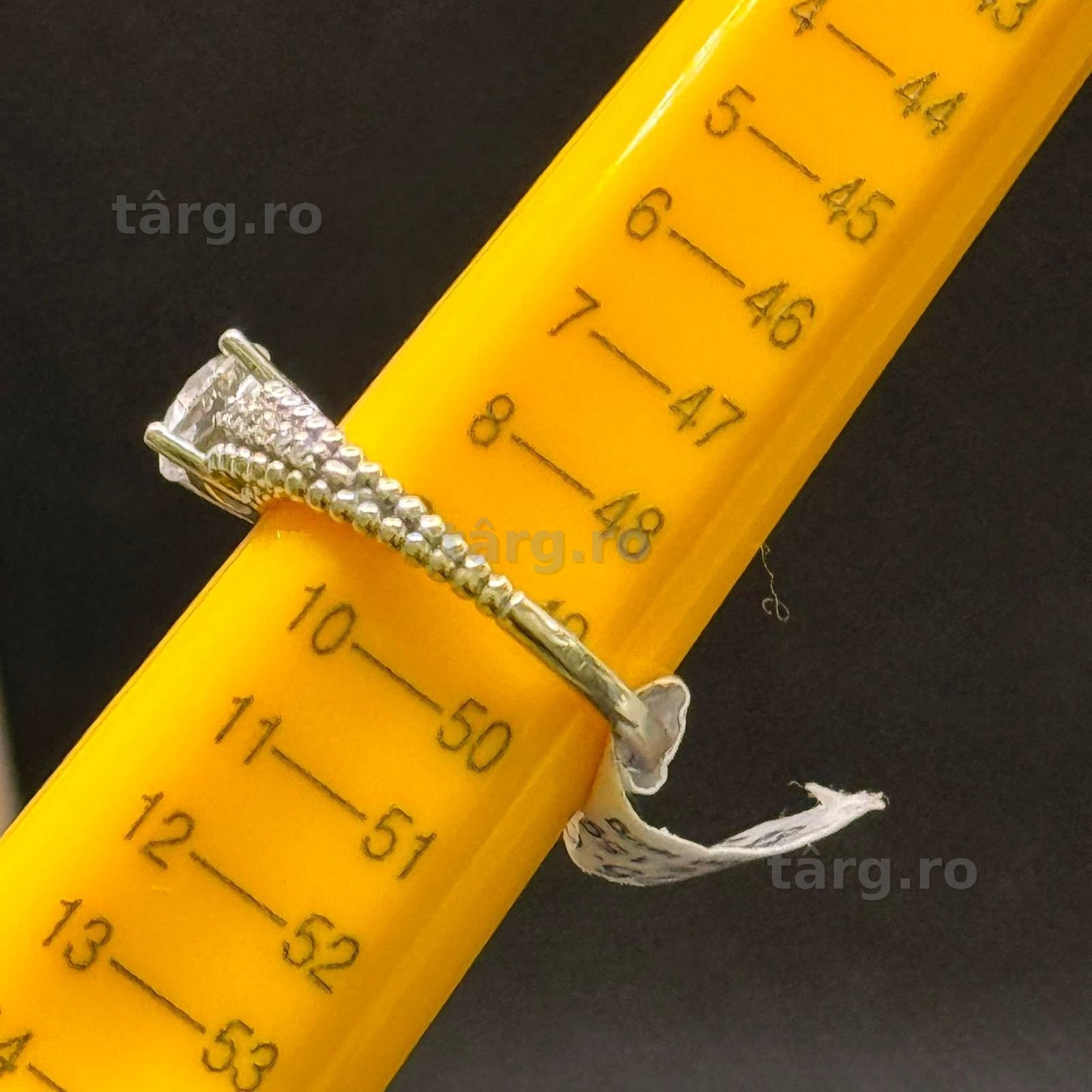 Inel aur alb 14K 2.49g (AG15 Gara 1 B34636.1) Garantie 2 ani! 5