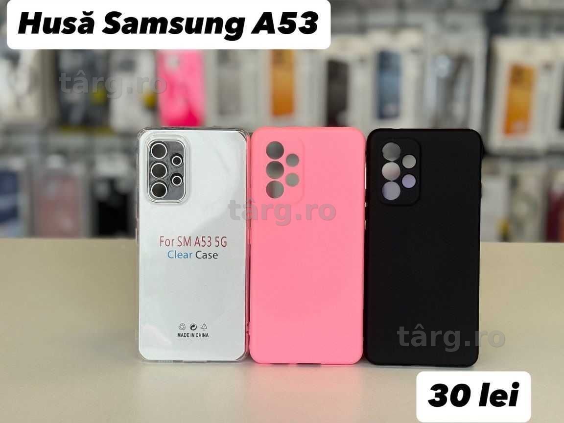 Husa silicon, folie, cablu, incarcator Samsung A53