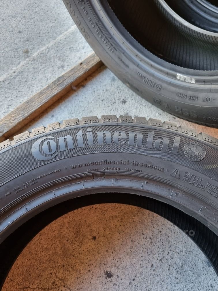 4 anvelope iarna ca si noi RUNFLAT CONTINENTAL 205/60/16 dot 2019 3