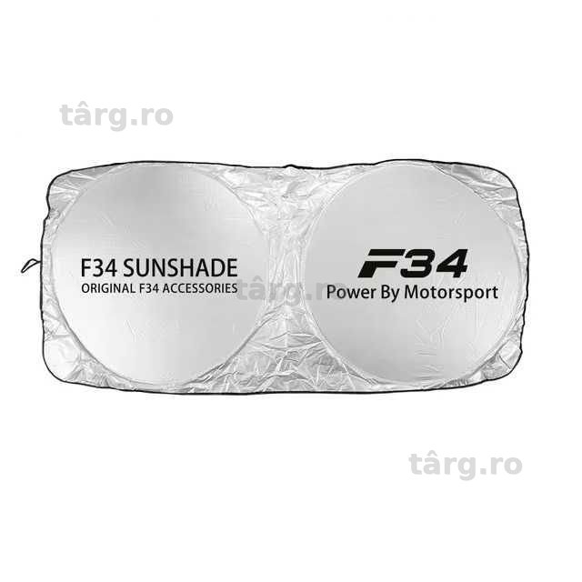 Parasolar AUTO Parbriz BMW Seria 3 F34 GT 145x80cm, Ultra Pliabil