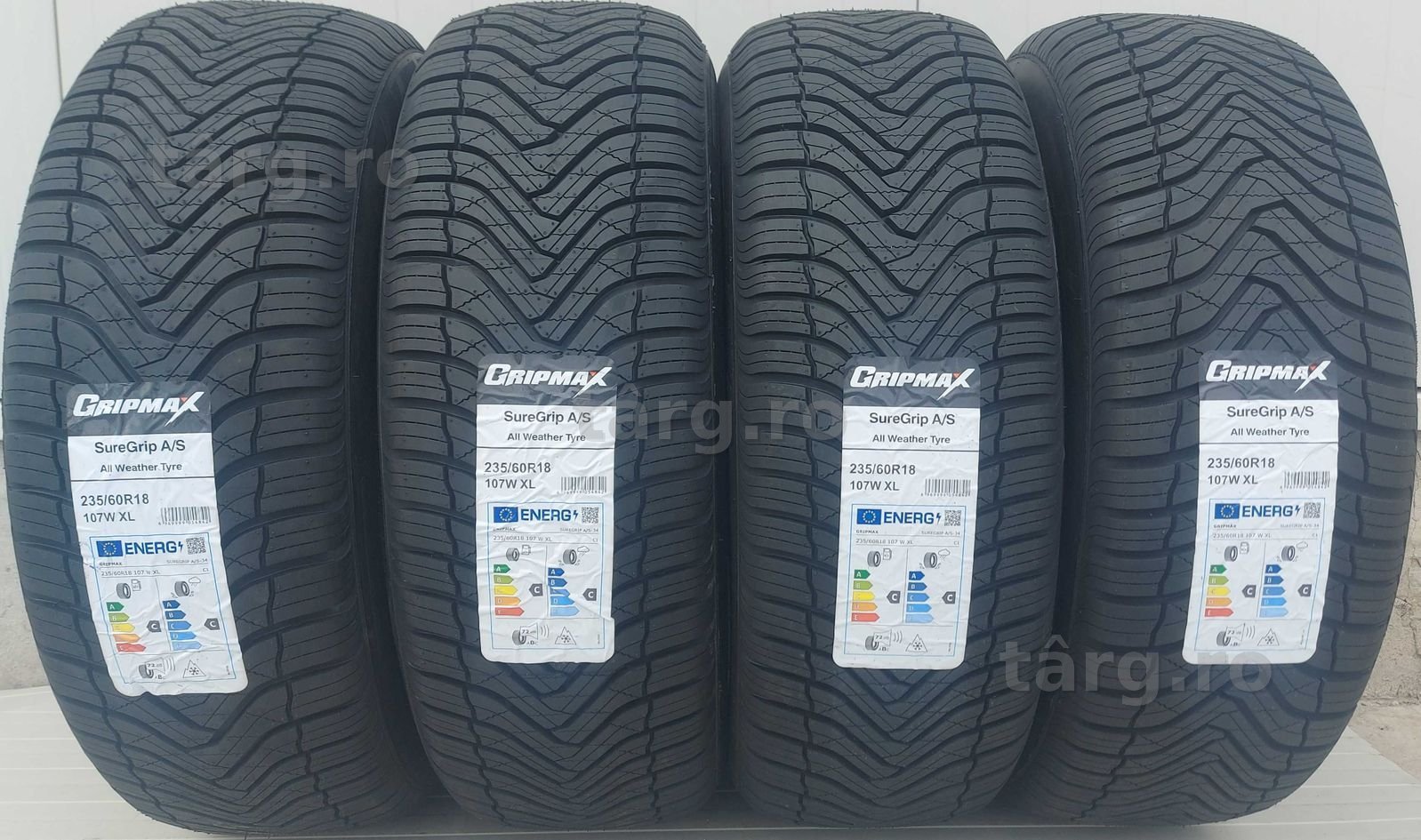235/60 R18, 107W, GRIPMAX, Suregrip A/S XL, Anvelope mixte M+S