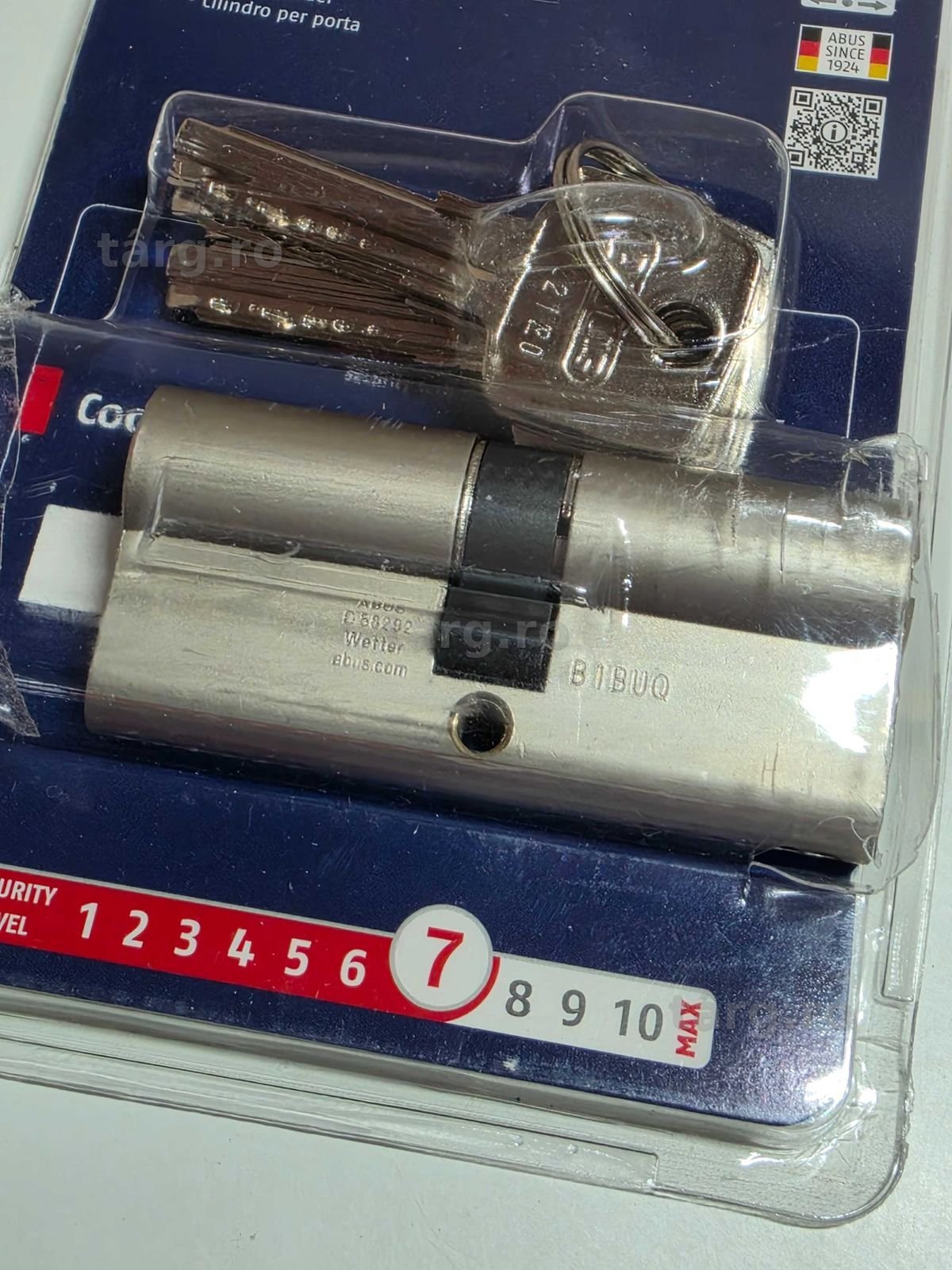 Cilindru usa profilat ABUS D6XNP / broasca / iala 3