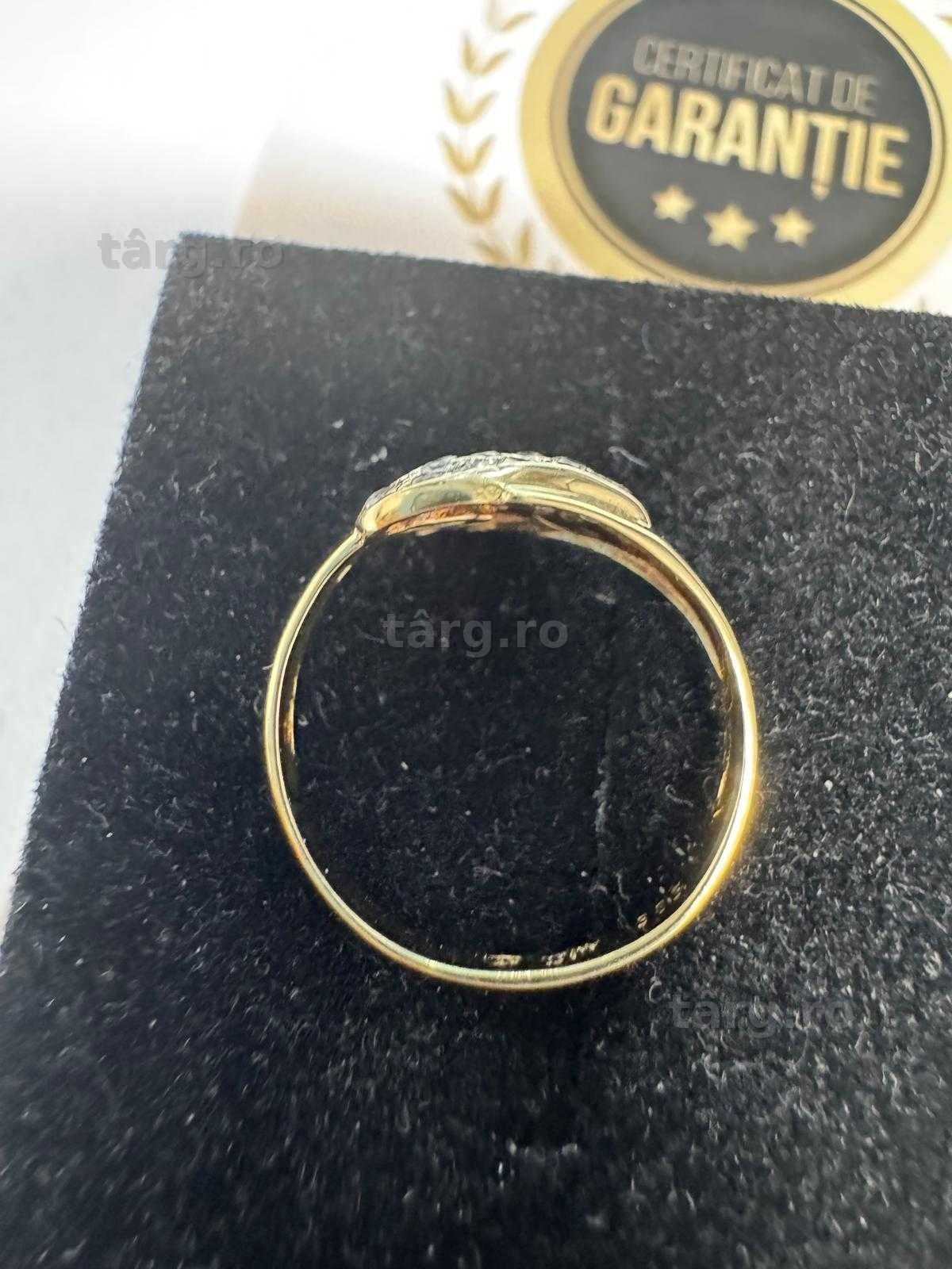 Inel din aur 14k (69303.1/ 10 Pacurari 1) garantie 2 ani! 5