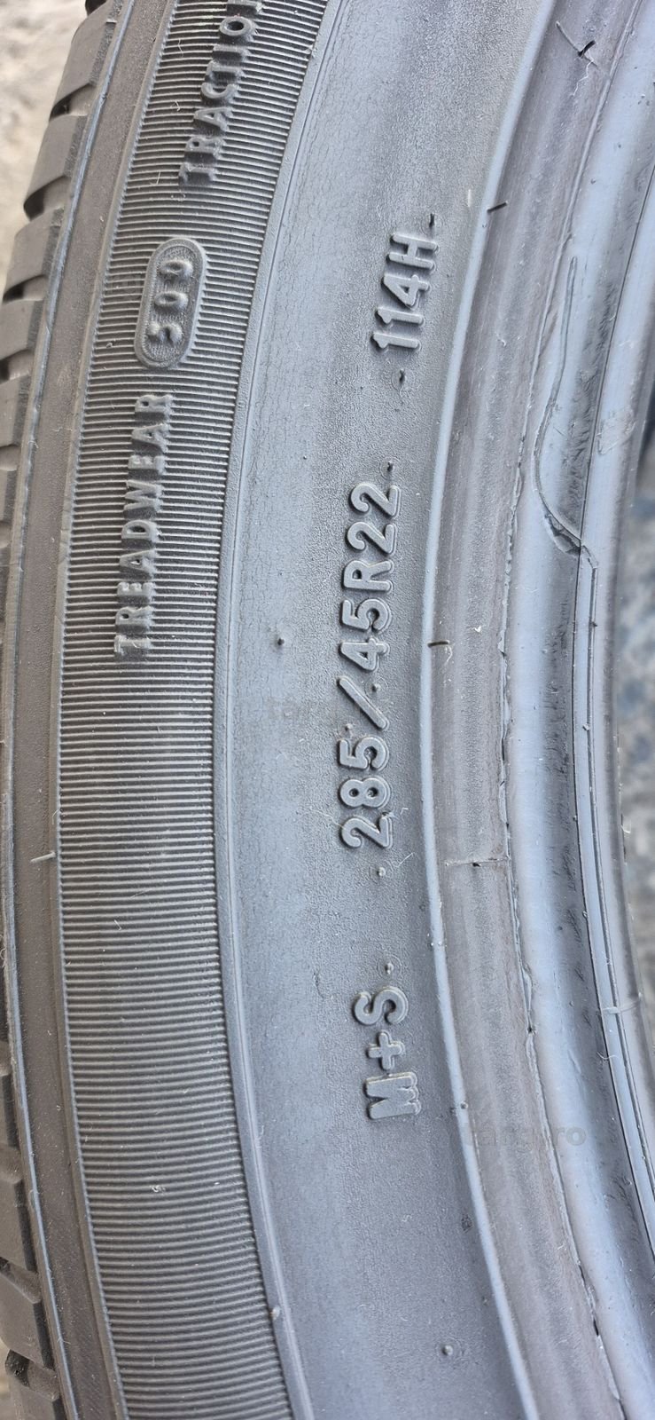 4 anvelope All Season Pirelli/Goodyear 285/45/22.Pretul este pe bucata 8